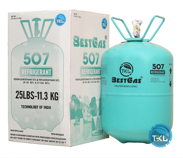 Gas lạnh BestGas R507 (Bình 11.3Kg) Thanh Kim Long